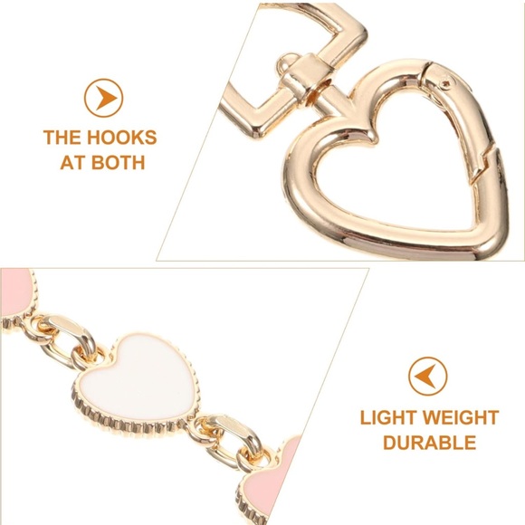 Bag Strap Handbag Chain Bag Extender Chain Short Chain Strap Extender Ch… - Picture 3 of 8